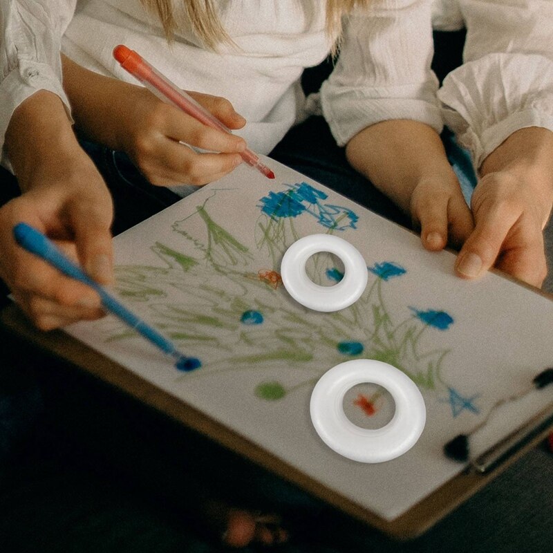 Craftmill Half Rounded foam Rings / Wreaths 25cm - Box of (5)