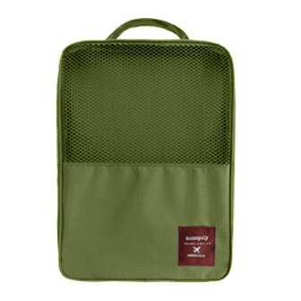 Neue Reise Wasser nachweisen unisex Reise Handtaschen Frauen Gepäck Reisen Tasche Falten Taschen Sortierung Kleidung Schuhe Lagerung Tasche: Grün Schuhe Tasche