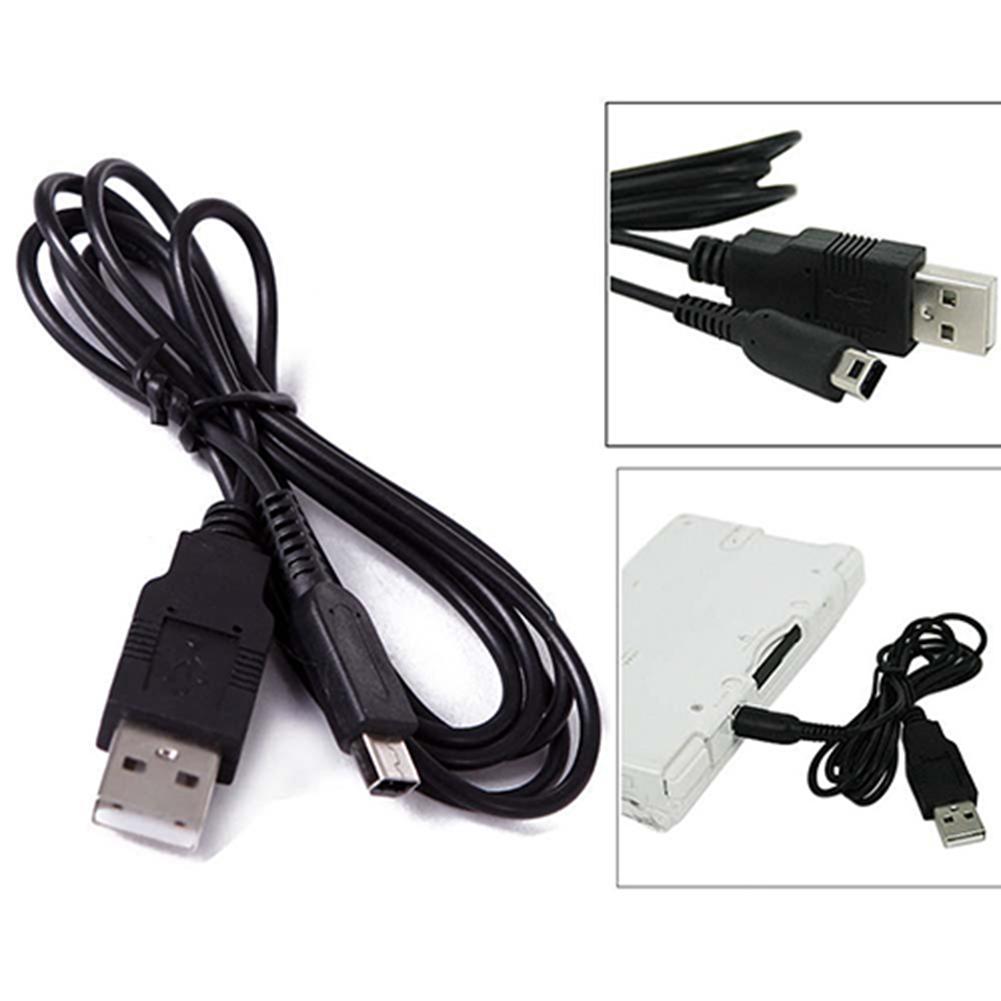 1m usb-oplader stroomkabel snoer stekker oplaadkabel voor nintendo 3ds/ dsi/dsill/xl usb-oplader stroomkabel
