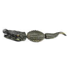 3 Stks/set Kunstmatige Drijvende Hars Krokodillen Voor Vijver Water Tuin Decoraties Ornamenten Hfing