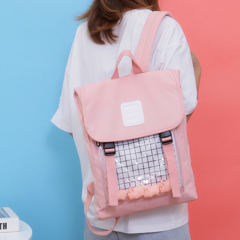 2020 Hotsale plac tornister dla dziewcząt chłopców kolegium niebo niebieska obudowa plecaki studenckie dla obu płci kobiet wodoodporna szkoła Oksford torby