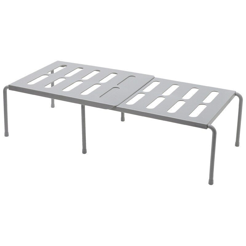 Kitchen Cabinet Storage Shelf Home Retractable Stackable Organizer Spice Rack Fit for Kitchen Bathroom Plastic Cabinet Holders