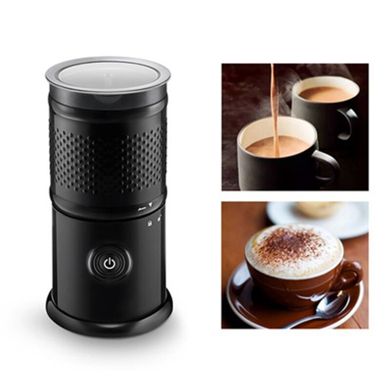 Melkopschuimer, Automatische Melkopschuimer, Grote Capaciteit Automatische Schuim Maker Voor &amp; Koud Melkschuim, koffie Eu Plug Een