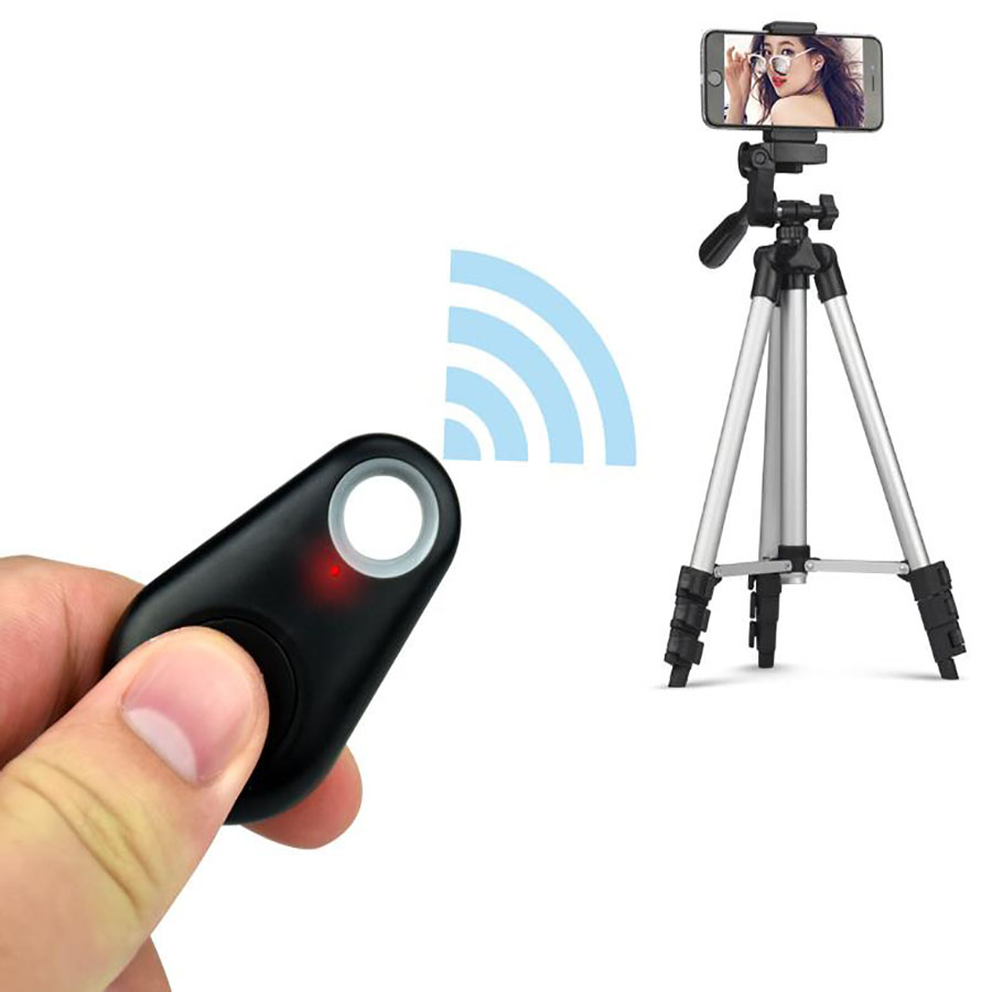 Kamera Auslöser Fernbedienung-Bluetooth kabellos Selfie Geschmack Clicker-Kompatibel mit iPhone, iPad, Android, Samsung