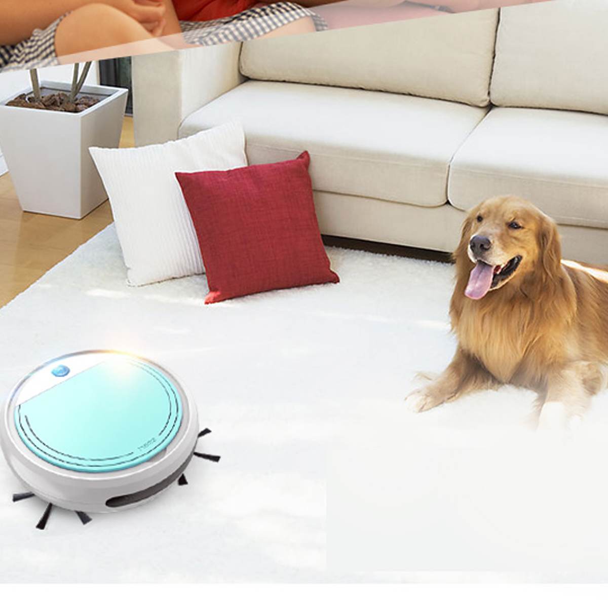 Home Smart Robot Vacuum Cleaner Mop Sweeping Automatic Cleaning Machine drag/sweep Cleaner Small Rechargeable Sweeping Robot