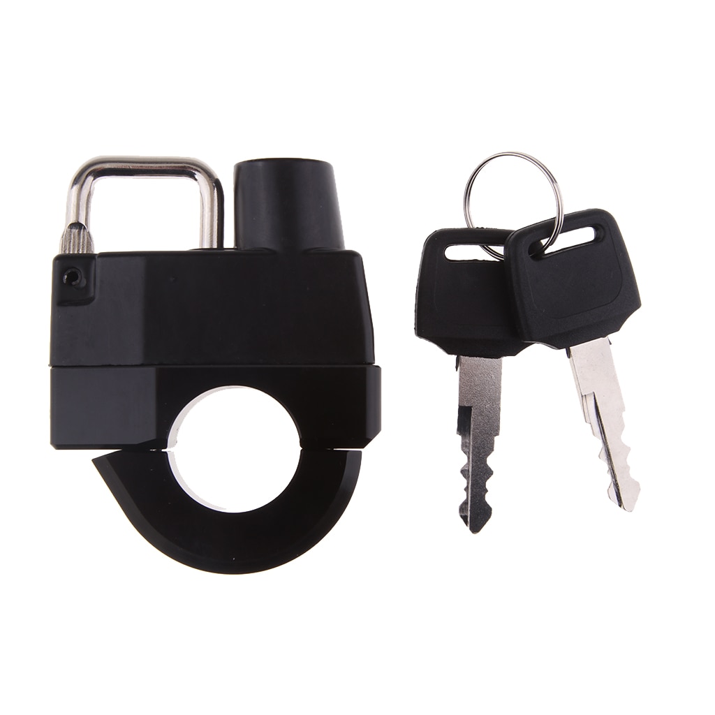 25mm Handlebars Helmet Lock w/ 2 Keys for YAMAHA XVS 1100 Drag Star 1999-03