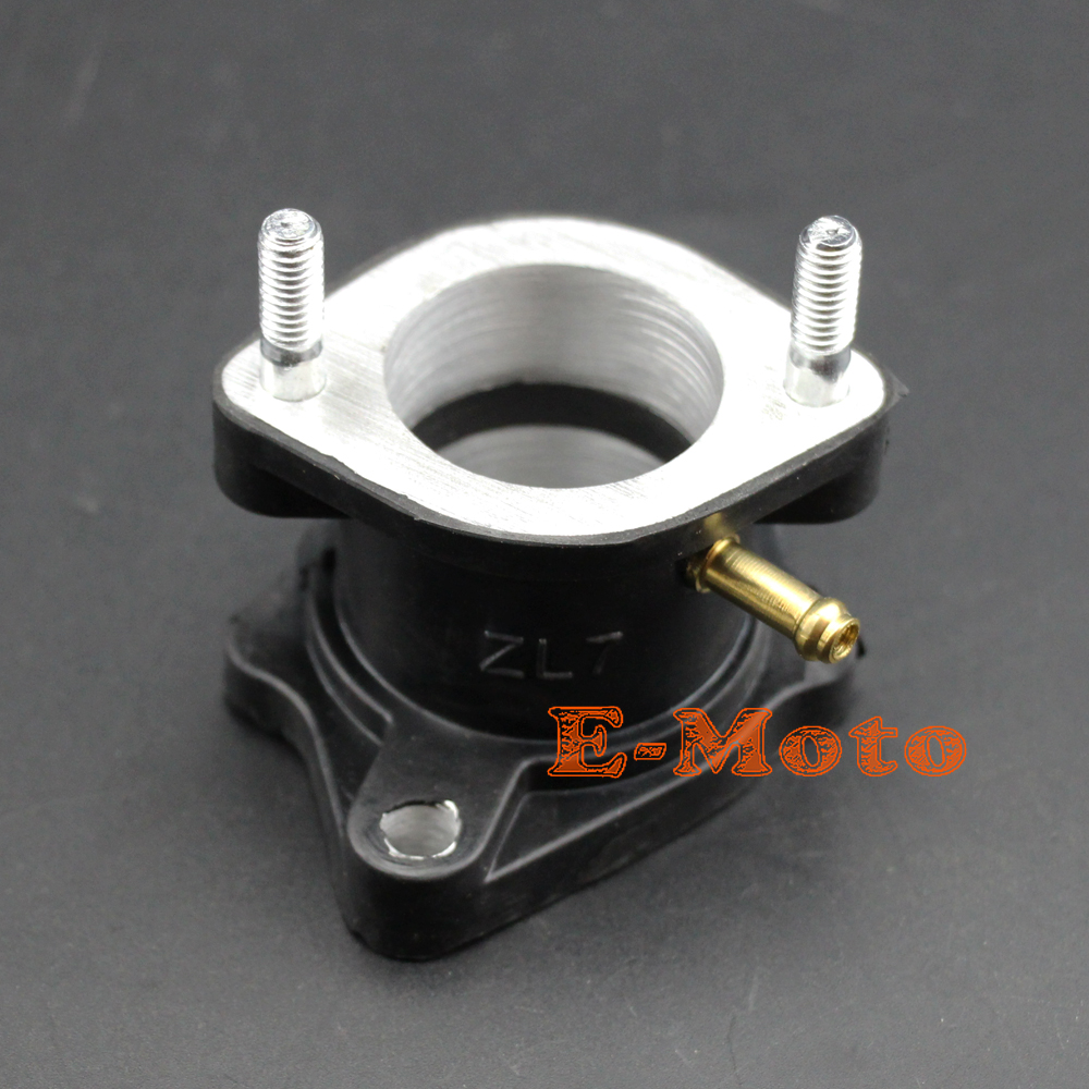 Colector de admisión de carburador PZ30, accesorio recto para PIT Quad, Dirt Bike, ATV, Buggy, 30mm