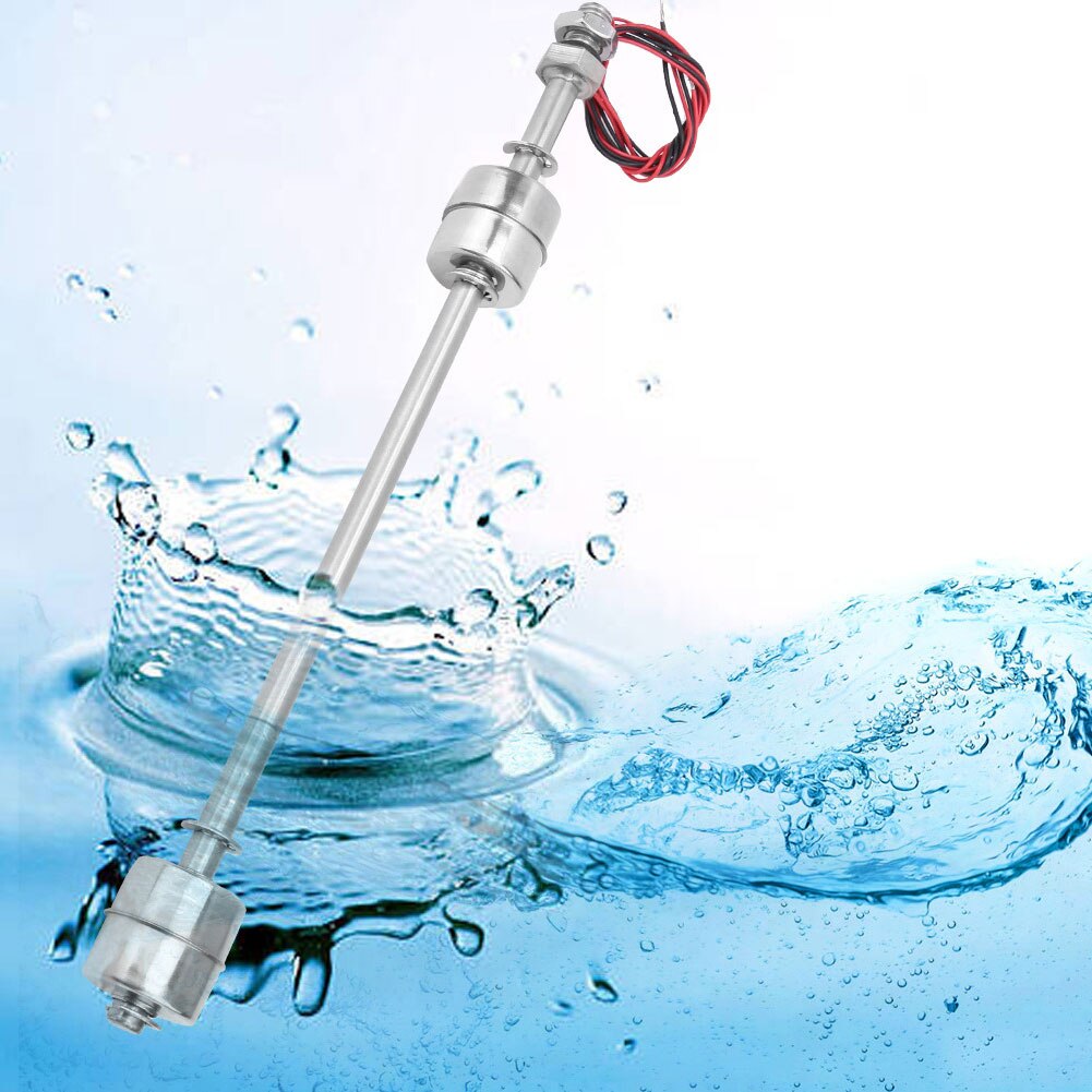 Stainless Steel Float Switch Tank Liquid Water Level Sensor Double Ball Float Switch Tank Pool Flow Sensors Control Pump