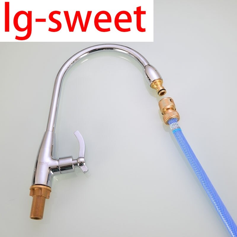 Washing machine kitchen basin faucet connector water pipe car wash water hose transfer interface mouth nipple accessories