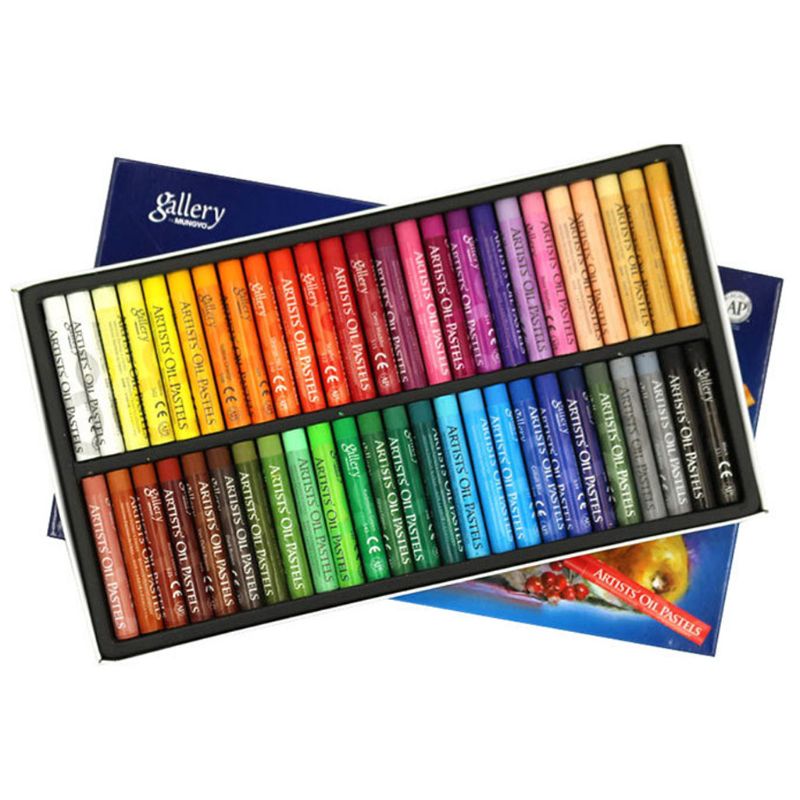 1 Set 48 Colors Oil Pastel for Artist Student Graffiti Soft Pastel Painting Drawing Pen School Stationery