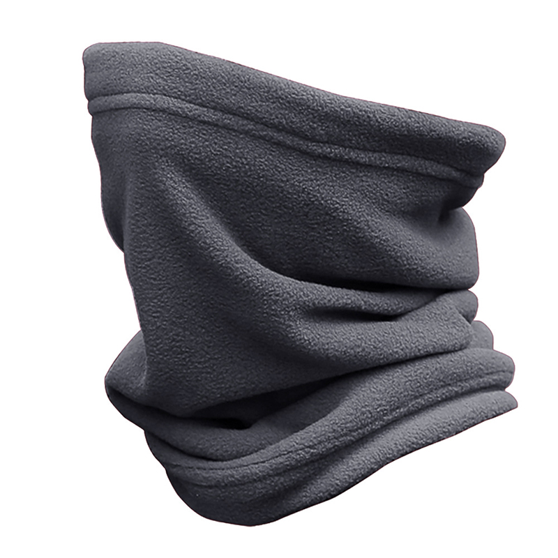 Neck Warmer Men Women Winter Neck Tube Scarf for Biker Motorcycle Car Windproof Cold Proof Cycling Half Face Cover Neck Gaiter: Brown