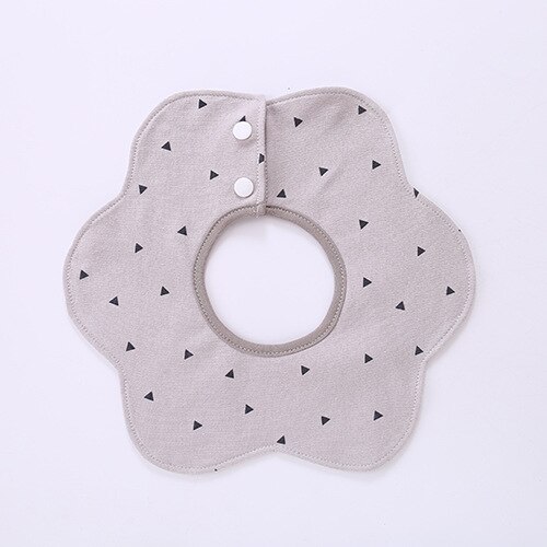 Baby bibs baby bibs waterproof 1-3Y baby stuff for newborns Baby bibs for children: Grey triangle