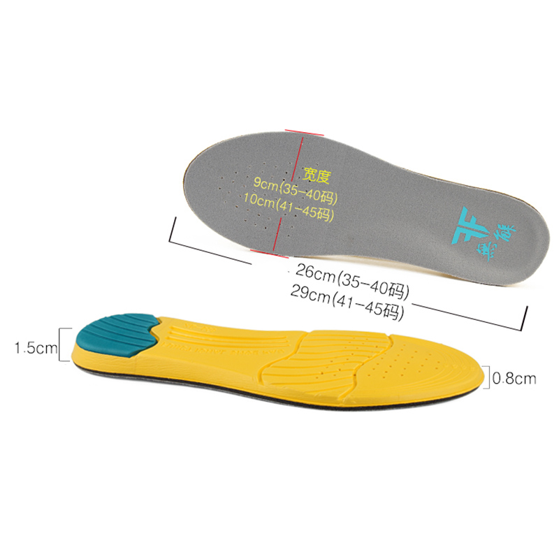 Inline skøjter anti-chok indersål orthotics bue understøtter anti-vibration indlægssåler puder til slalom speed patiner indlæg smerte reli