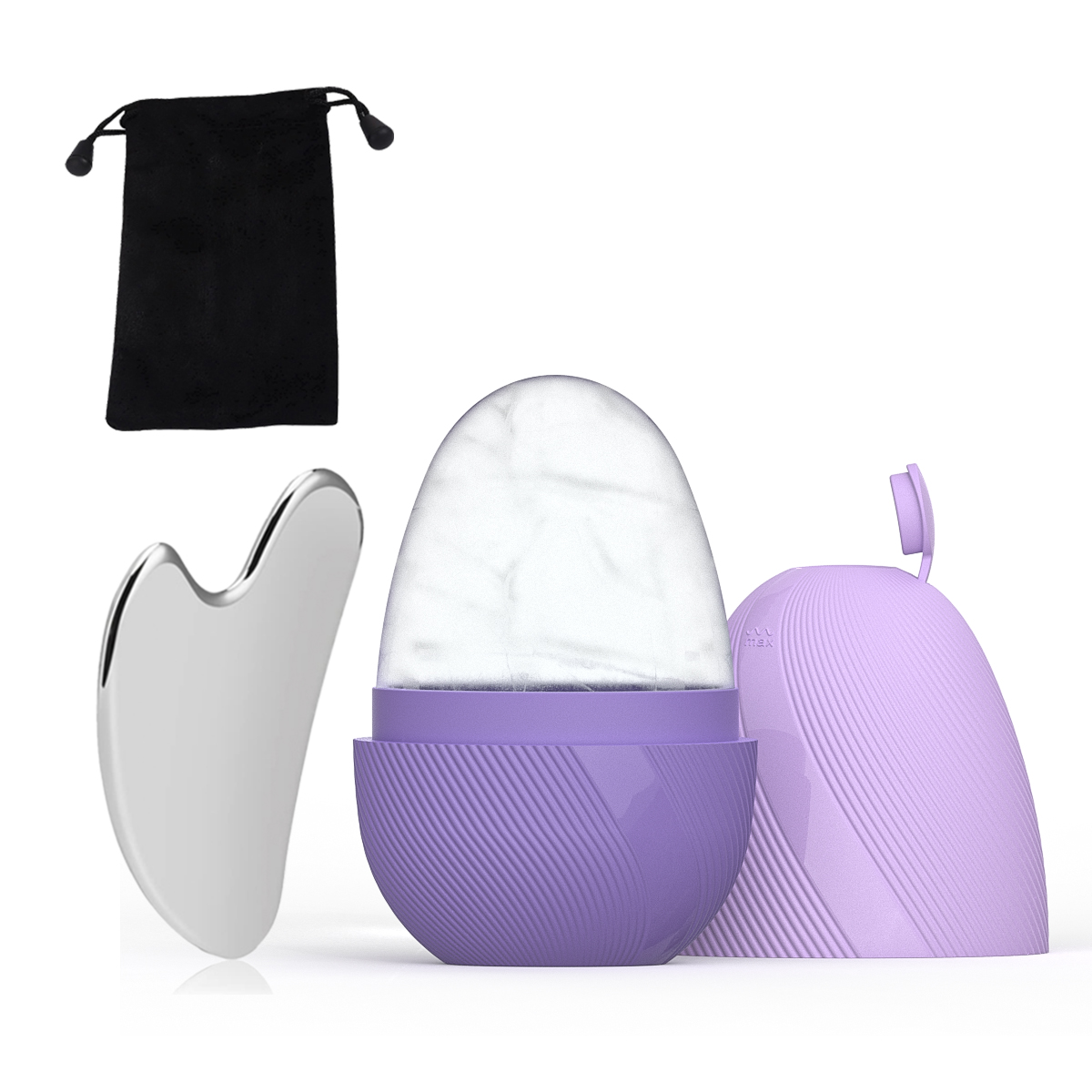 Rolo facial de gelo e conjunto de ferramentas gua ... – Grandado, image size:1200x1200