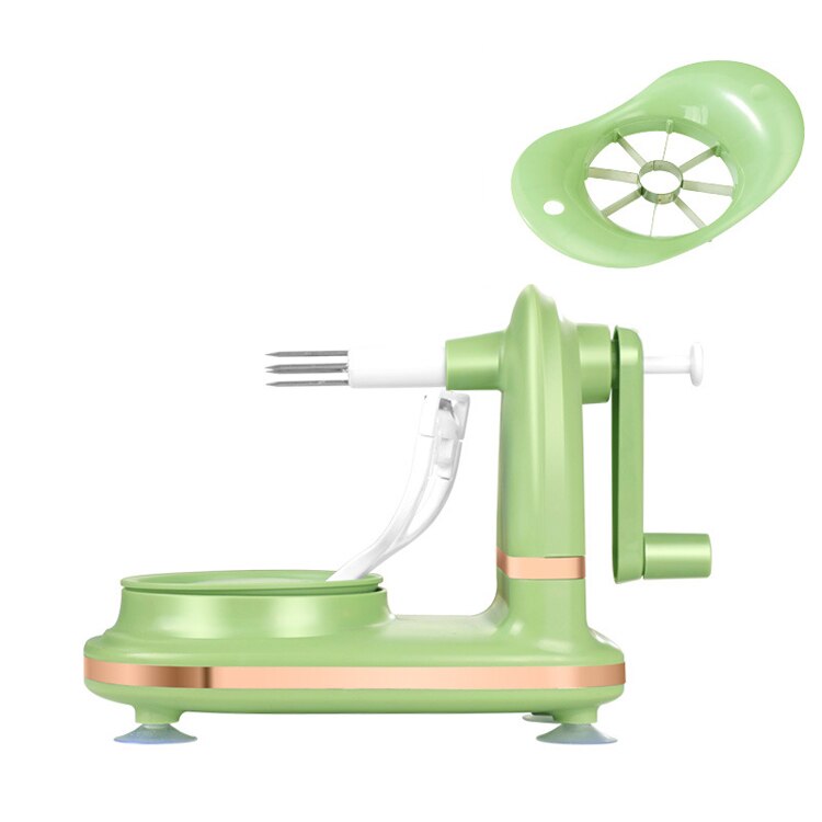 Hand-cranked Apple Peeler Household Stainless Steel Fruit Peeler Multifunctional Rotary Fruit Peeled Kitchen Cutter Tool: B