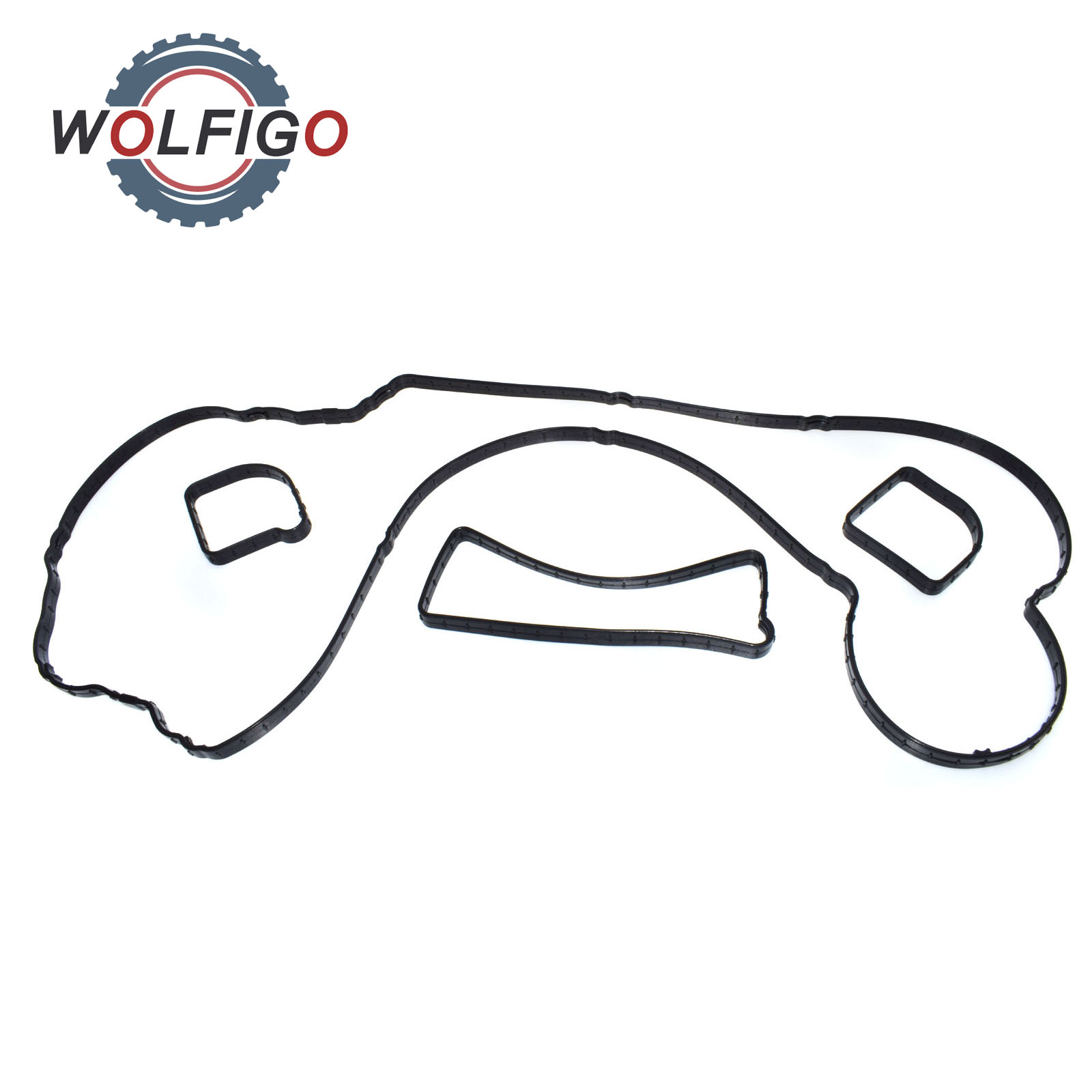 WOLFIGO Rocker Cover Seal Gasket Set for Ford C-Max Focus Galaxy Mondeo S-Max MAZDA 3 5 6 CX-7 VOLVO C30 S40 V50 1S7G-6K260-AA
