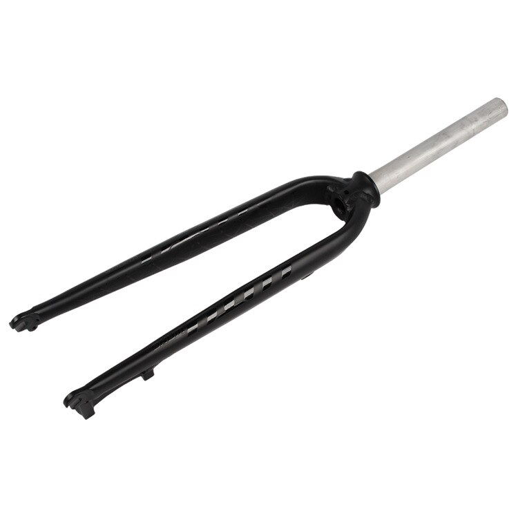 LUTU-horquilla dura de aluminio para bicicleta de montaña y carretera, 26 &quot;, 27,5&quot;, 29 &quot;, freno de disco rígido para piezas de bicicleta: black