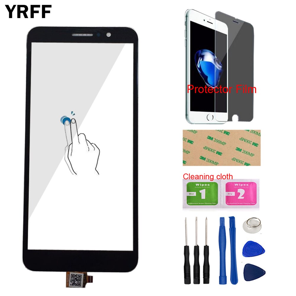 YRFF 5,5 "Handy, Mobiltelefon berühren Bildschirm Für Cubot J3 Profi J3Profi Touchscreen Digitizer Vorderseite Glas Sensor Tafel Werkzeuge