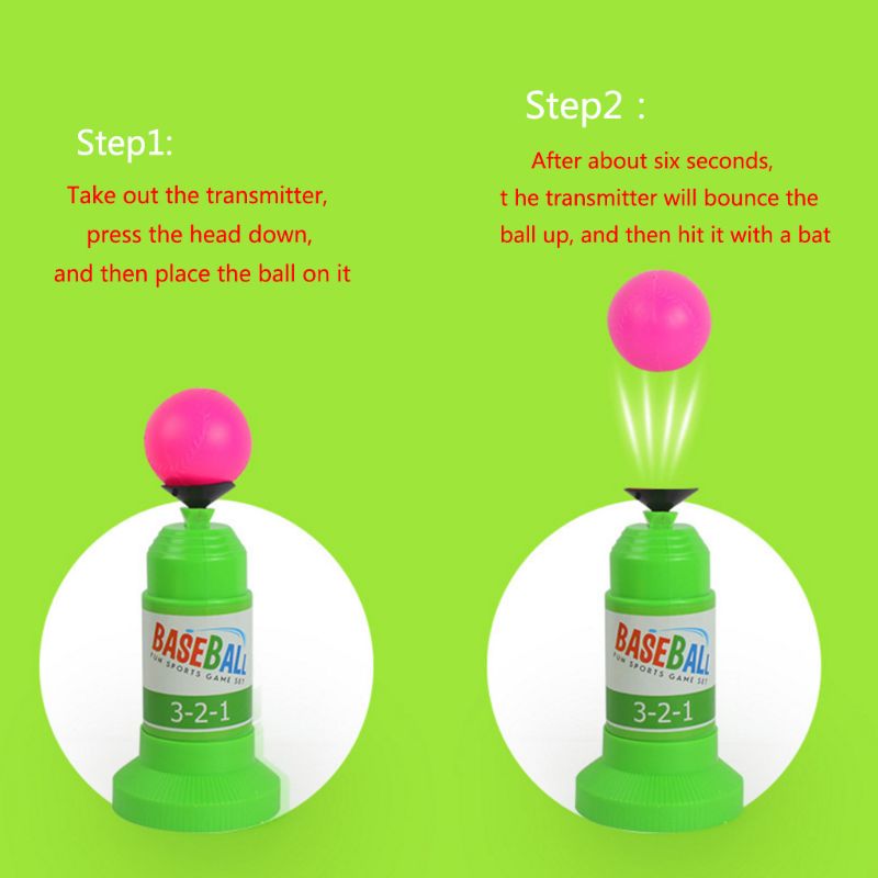 Kids Baseball Batting Ball Practice Outdoor Workout Game Physical Leisure