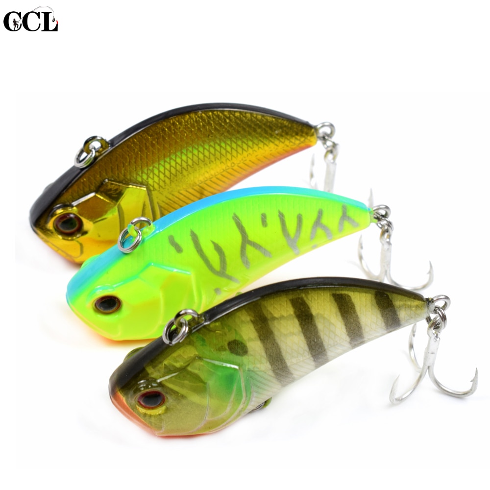 Ccltba 5cm 14.6g mini huuleton crankbait uppoava kalastusvib viehe abs kova muovi vibe kalastusuistimet