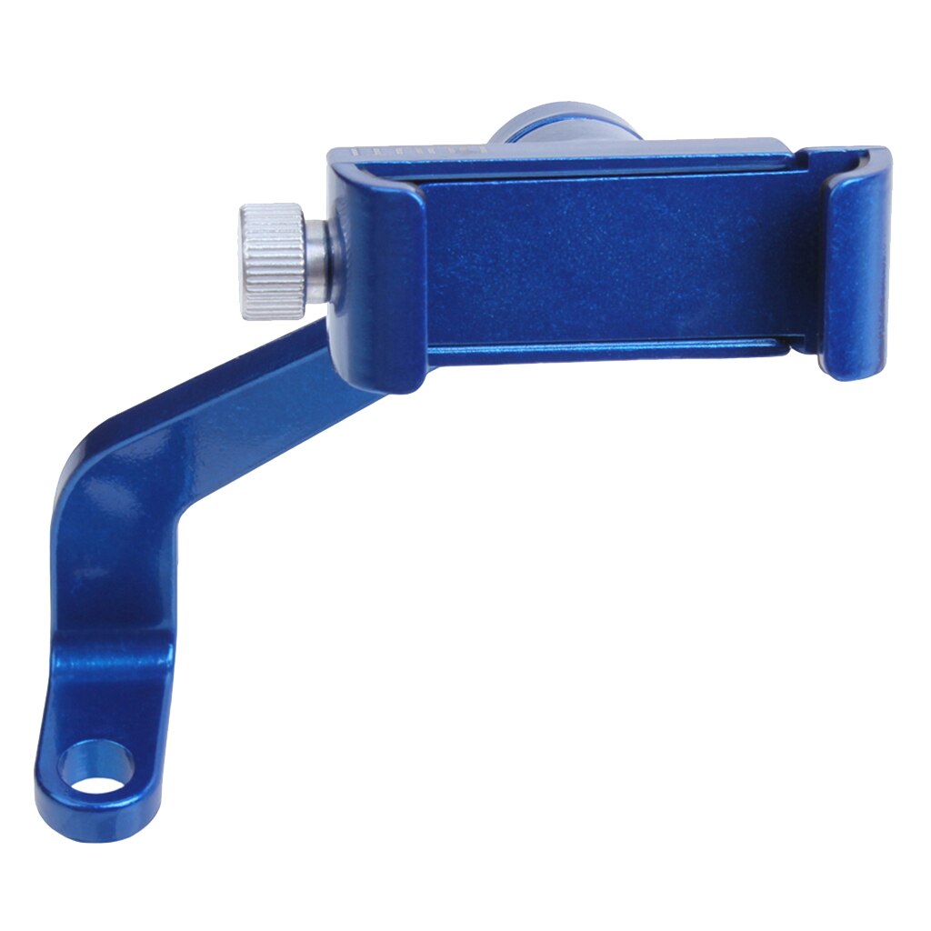 Motorbike Cell Phone Mount Rotatable Bracket Rack GPS Rearview Mount Clip