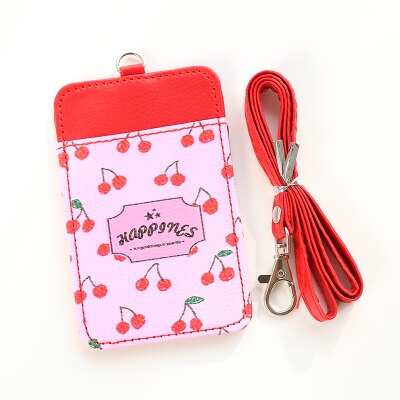 Fresh Style Fruits Patterns PU Leather Card Bus Card Name Business Cards Holder Office & School Supplies: 10