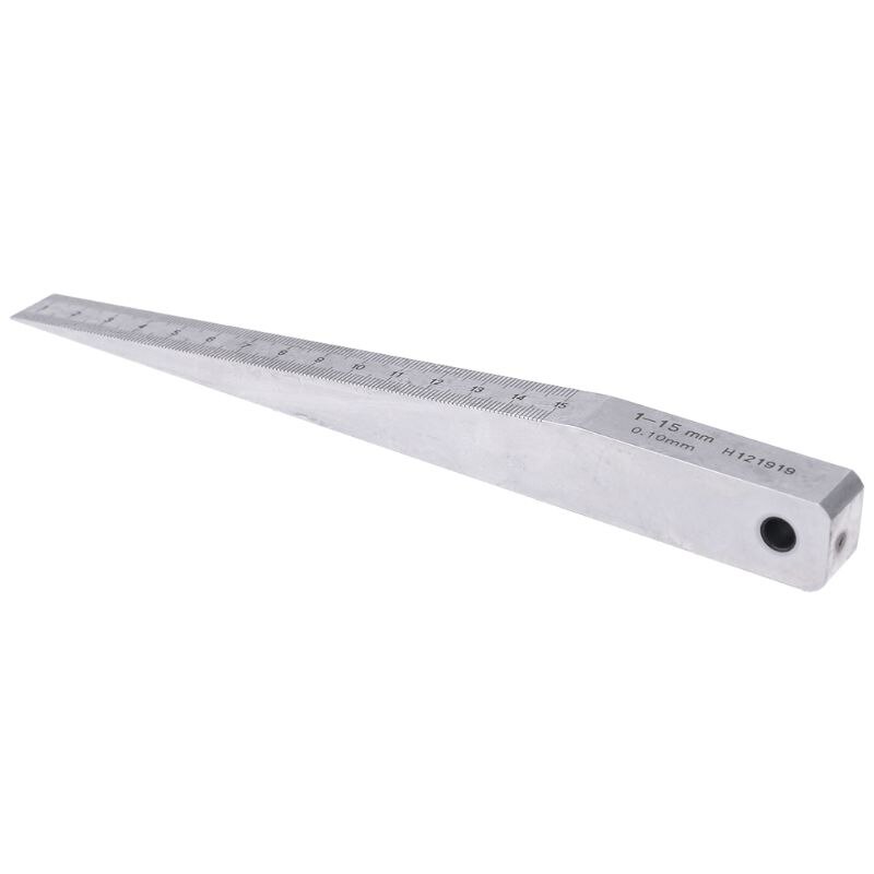 1-15Mm 0.5-10Mm 0.4-6Mm Wig Voelermaat Crack Vlakheid Layout Insert Wedge gauge Lassen Taper Meting