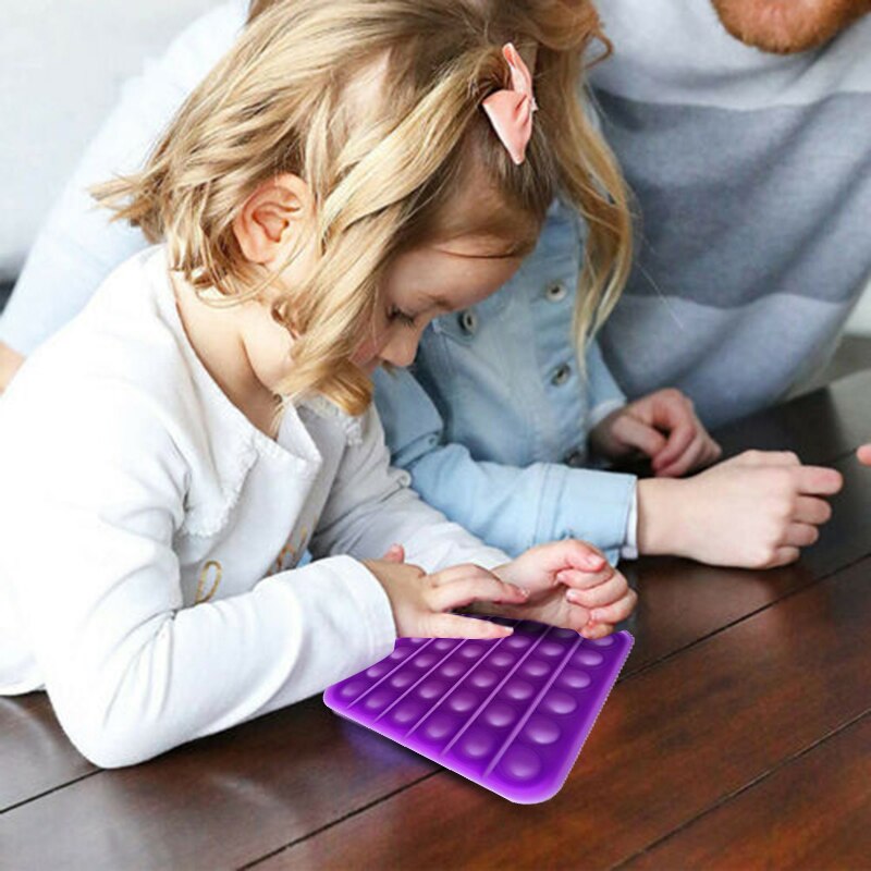 1x Push Pop Pop Blase Sensorischen Zappeln Spielzeug Stress Relief Spezielle Bedürfnisse Stille Klassenzimmer