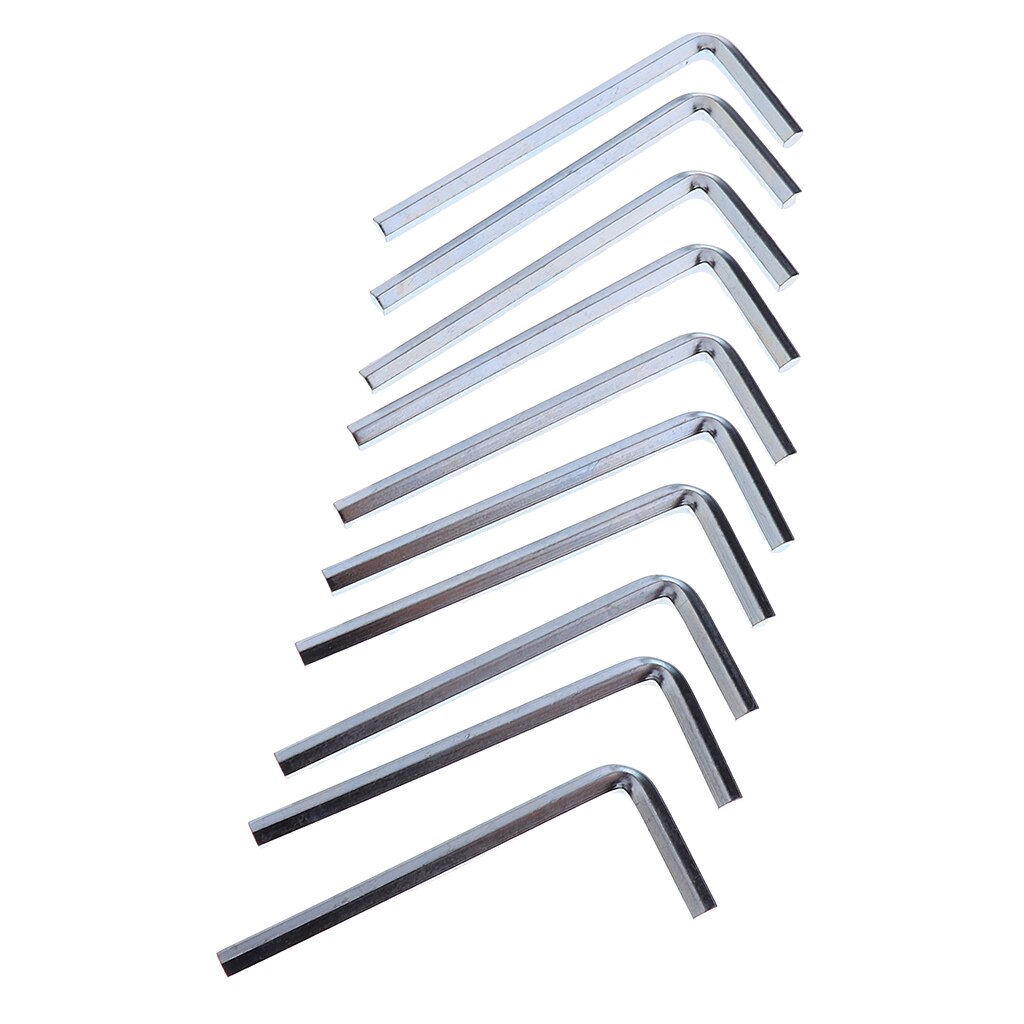 10 Pieces/Pack Functional 4mm Hexagonal Inline Roller Skate L Allen Wrench Hex Key Tool Skate Accessories Parts