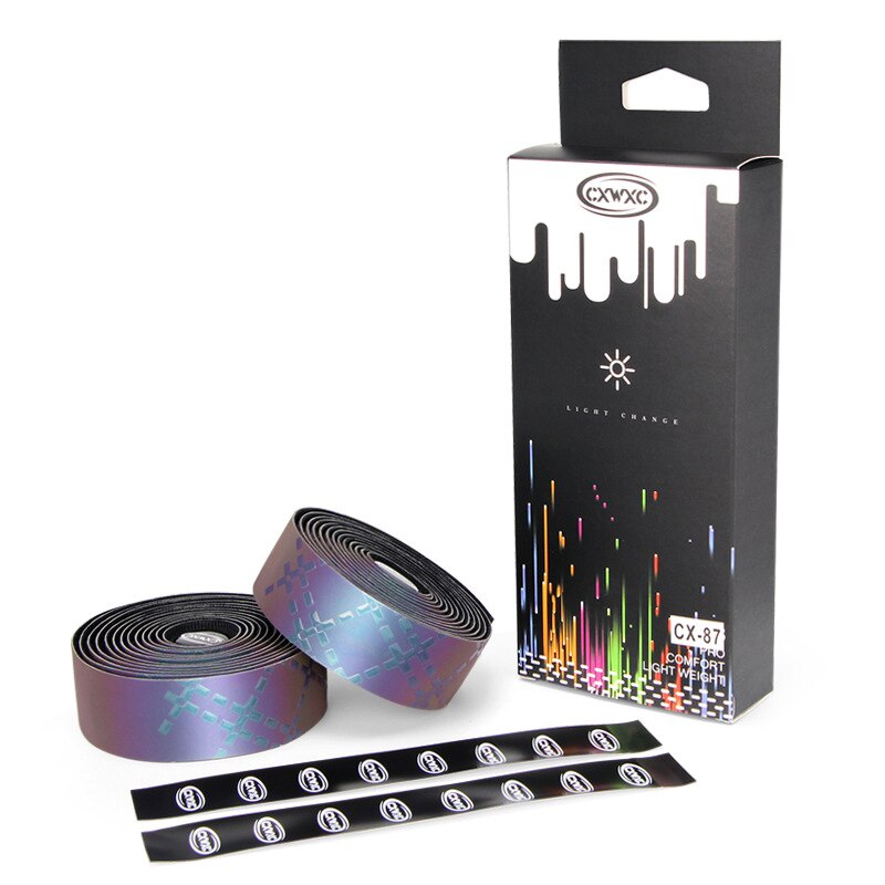 Bicycle Handlebar Tape Reflective Bike Bar Tape Cycling Handlebar Tapes Accessories for Road Bike tape accesorios de bicicleta