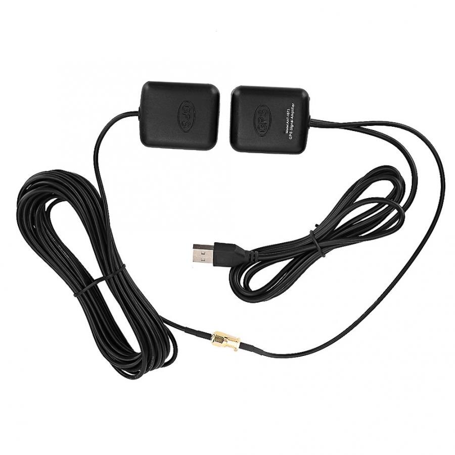GPS Ontvanger Antenne ANT-1573 Auto GPS Signaal Versterker Antenne Antenne Auto Navigatie Ontvanger fm converter oto aksesuar