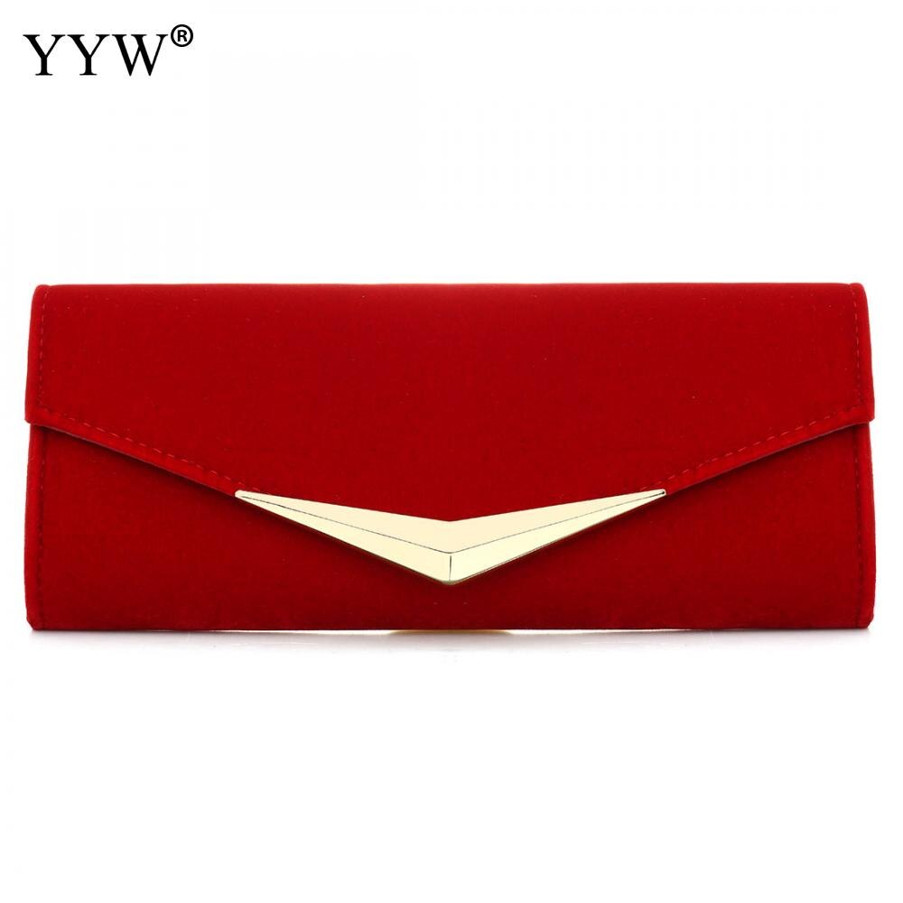 Weibliche Kupplungen Tasche verrotten Satin- Frauen Handtaschen Schwarz Abend Party Tasche Elegante Schulter Umhängetaschen: rot