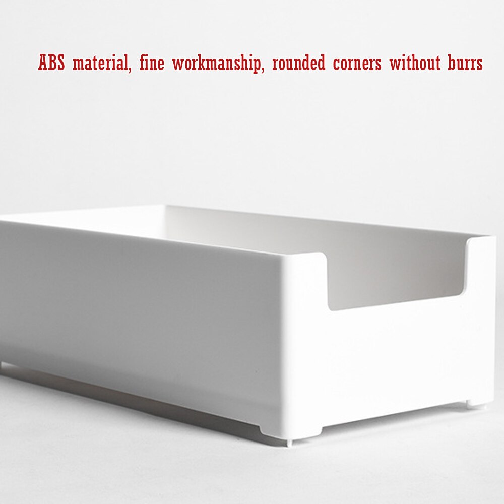 Keuken Lade Organizer Tray Plastic Make Organizer Voedsel Container Storage Case Cosmetische Box Bestek Afwerking Opbergdoos