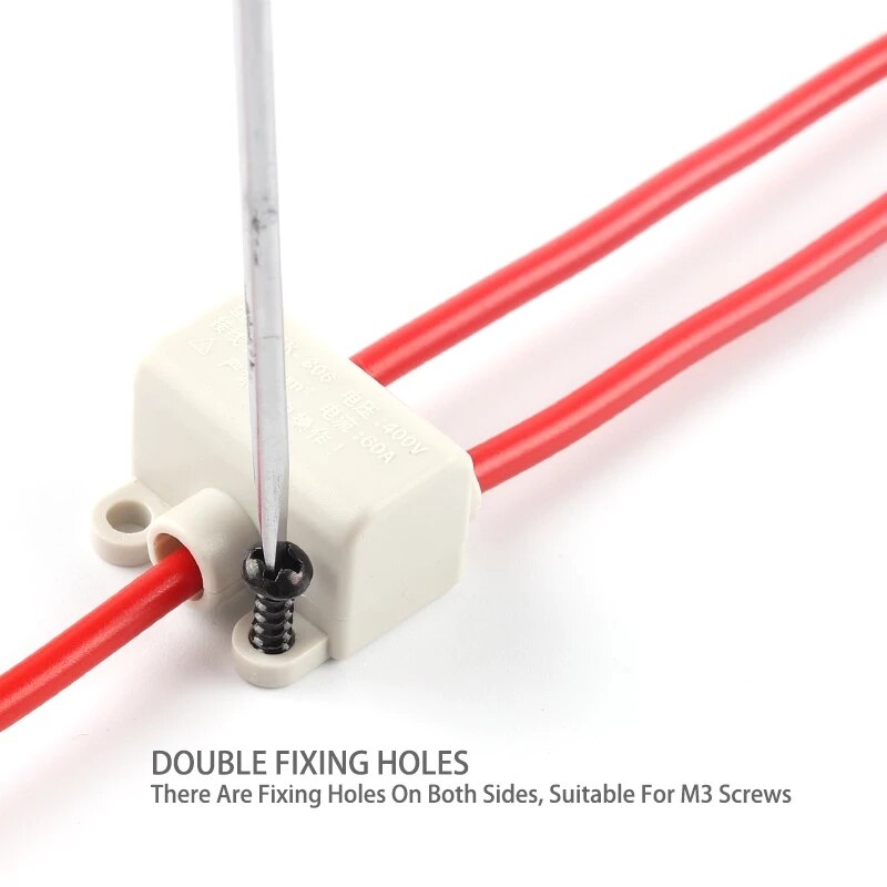 hoch Energie Splitter Schnell Draht Stecker Terminal Block 60A/400V 1-6mm2 Elektrische Kabel Kreuzung Kasten ZK-306/506 anschlüsse