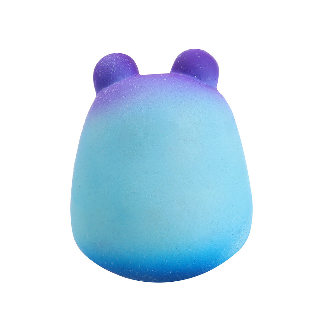 Squish antiestrés 8cm animales Squishies Galaxy Hamster Squishies Slow Rising Squeeze perfumado estrés aliviar juguetes para niños