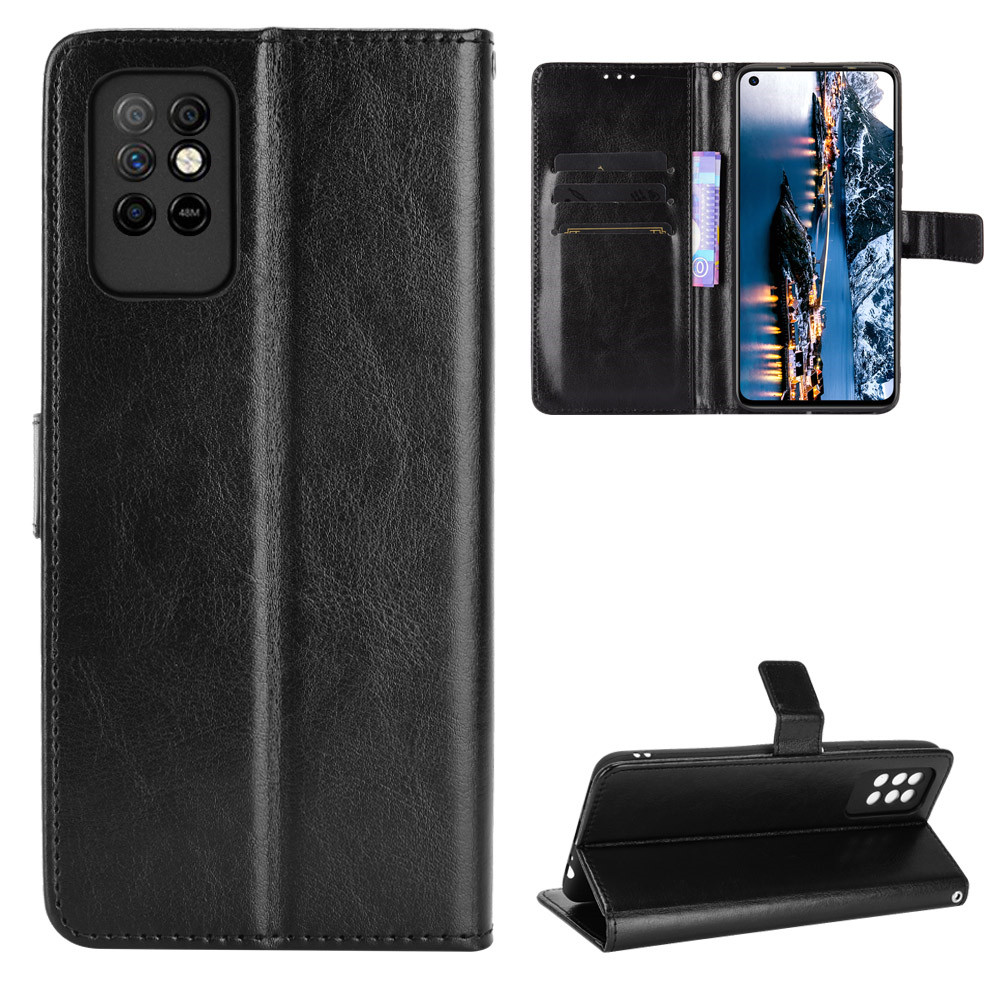 Voor Infinix Note 8 X692 Case Luxe Flip Pu Lederen Portemonnee Lanyard Stand Case Voor Infinix Note 8i 8 I x683 Note8 Telefoon Tassen