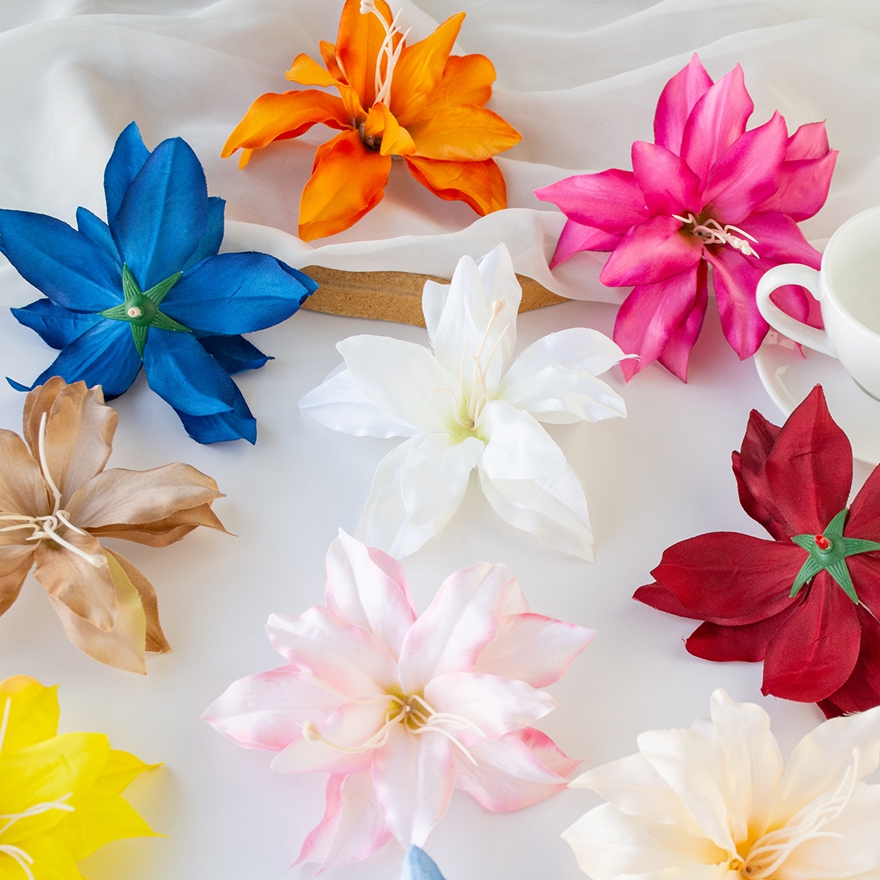 Artificial Flowers Silk Lily Festival Party Home Outdoor Garden Wedding Bridal Bouquets Room Decor DIY Box Garland Hotsale