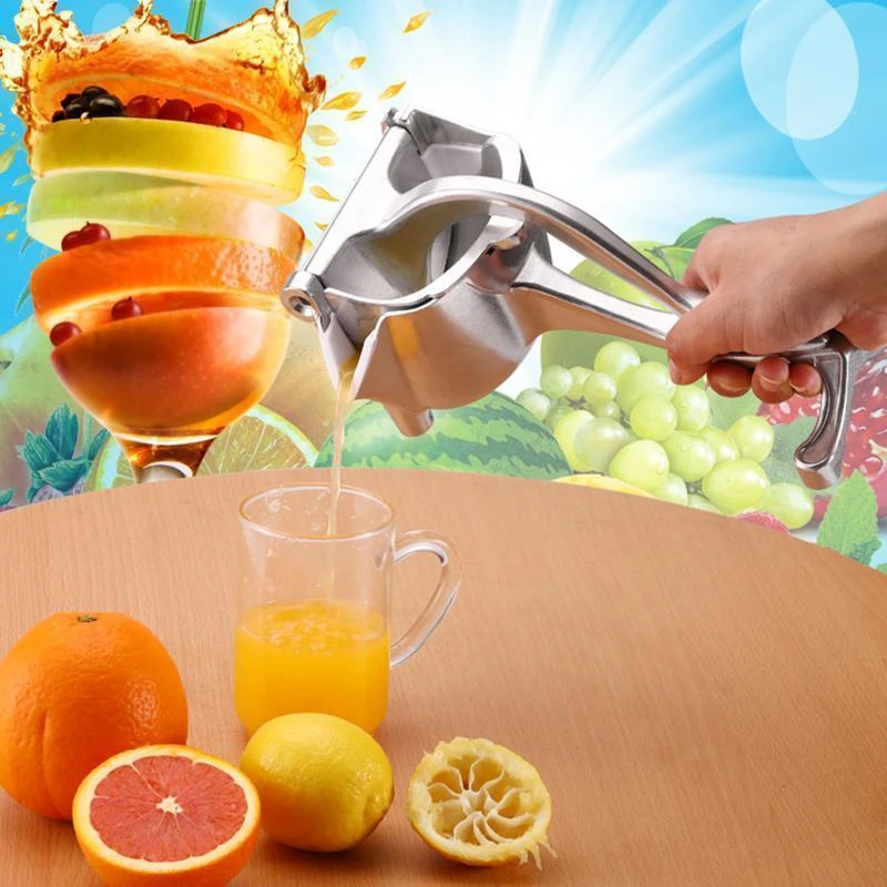 Manual juicer pomegranate juice squeezer pressure lemon sugar cane juice