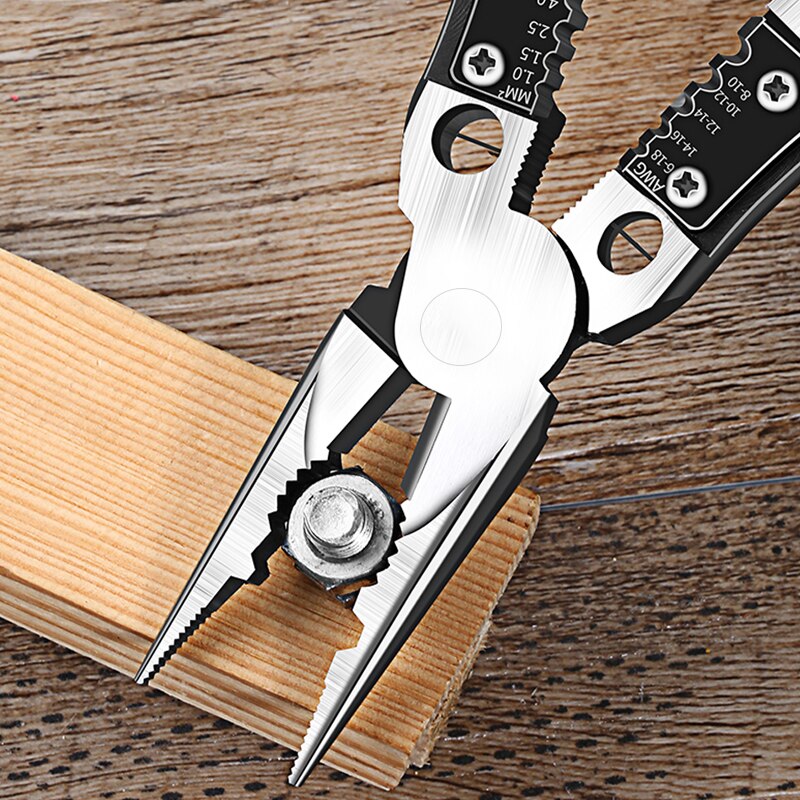 Multifunctional Cutting Pliers, Industrial-grade Bolt Vise, Electrician Clamping Winding Cutting Household Maintenance Tool