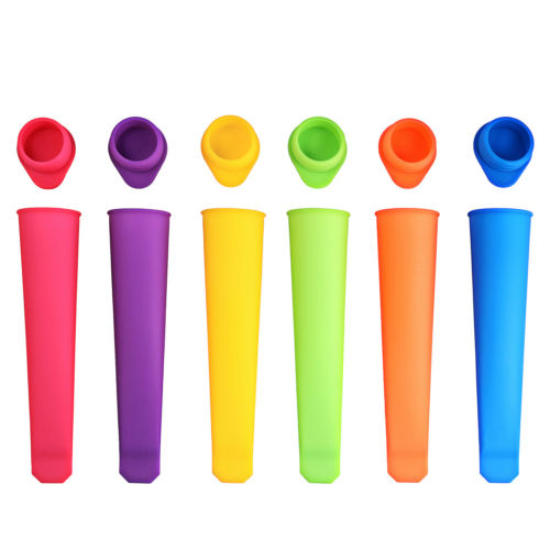 1/3/5 Pcs Silicone Push Up Frozen Stick Ice Cream Popsicle Pop Yogurt Jelly Lolly Maker Mould Gadget Randon Color