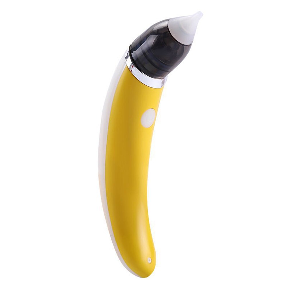 Veilig Hygiënische Neus Snot Schoner Silicone Baby Neuszuiger Elektrische Veiligheid Neus Stofzuiger Zuig Sucker: YELLOW