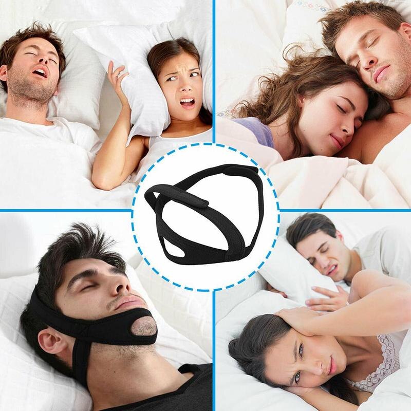 1Pcs Anti-Snurken Tape Stop Snurken Chin Strap Riem Anti Apneu Kaak Oplossing Slaap Ondersteuning Apneu Riem Slapen care Tools