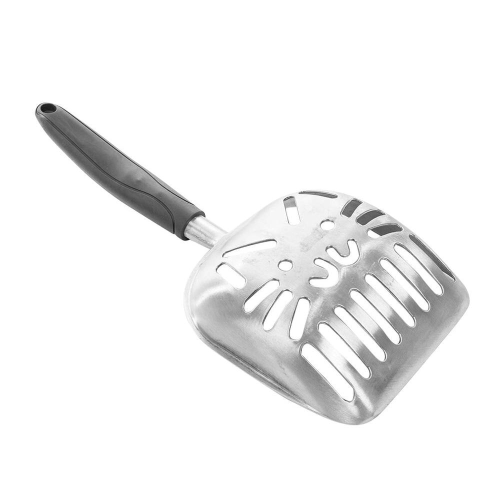 Cat Litter Shovel A Large Metal Sand Shovel for Cat Litter Screens Has A Deep Shovel and An Ergonomic Handle