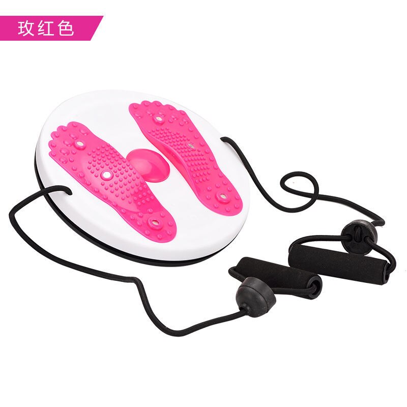 Fitness Waist Twisting Disc Balance Board Fitness Body Building For Sports Magnetic Massage Plate Wobble Waist Twisting Disc: style 3 red