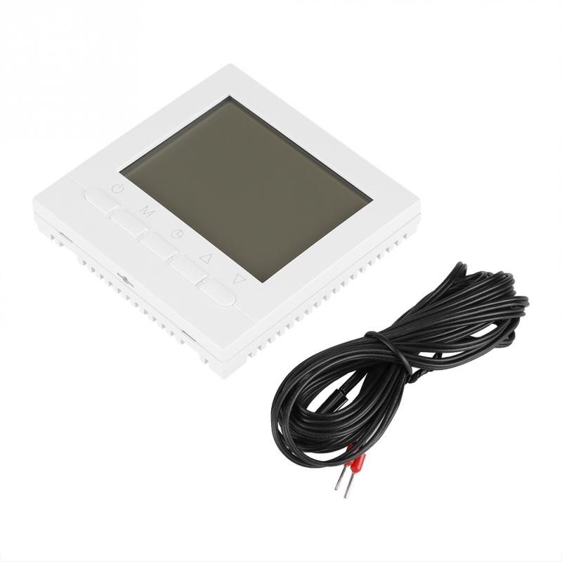 Thermostat Programmable WiFi Wireless Heating Thermostat Digital LCD Screen App Control (110V)