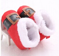 SchöNe Weihnachten Neugeborenen Kleinkind Baby Jungen Mädchen Warme Schneeschuhe Taufe Prewalker Krippe Schuhe 0-18 Mt: A / 13-18 Monate