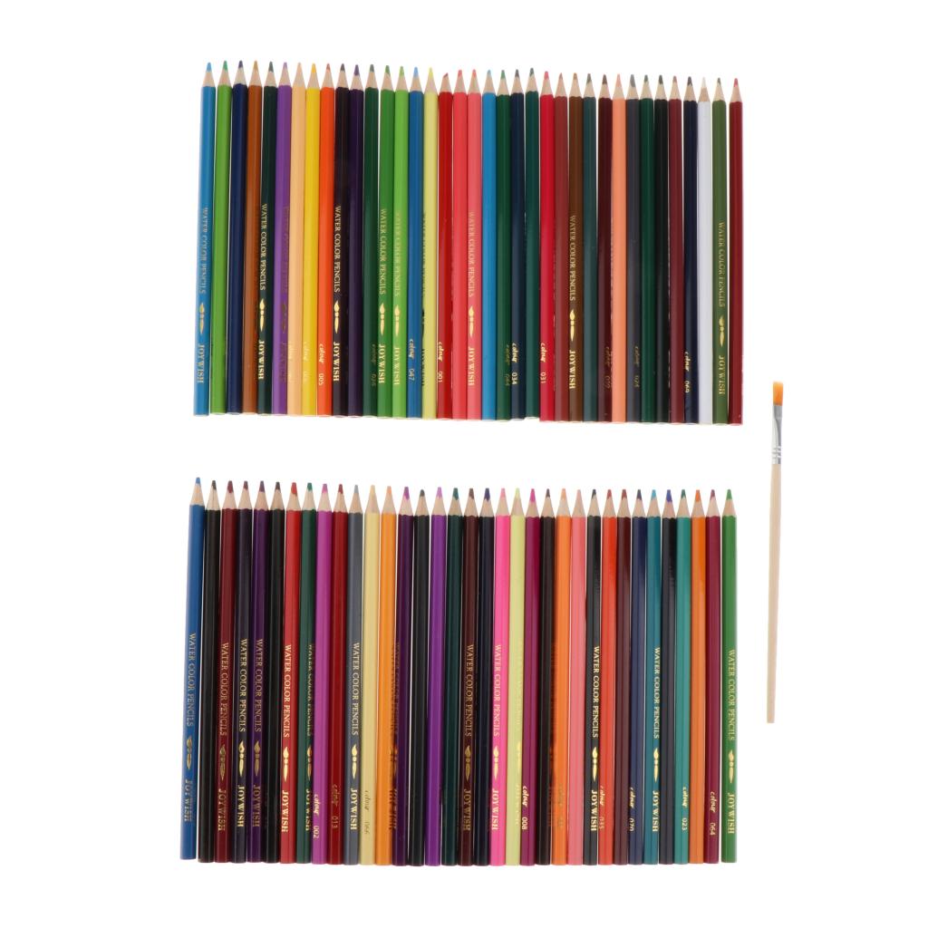 Kunstner pro akvarel blyanter sæt fuld kit vådt vand farve blyanter sæt