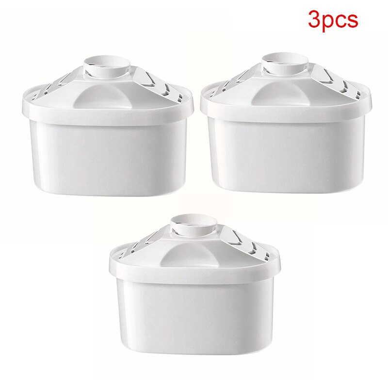Waterfilter Cartridges 6 Stuks, Vervangingsfilter Compatibel met Brita