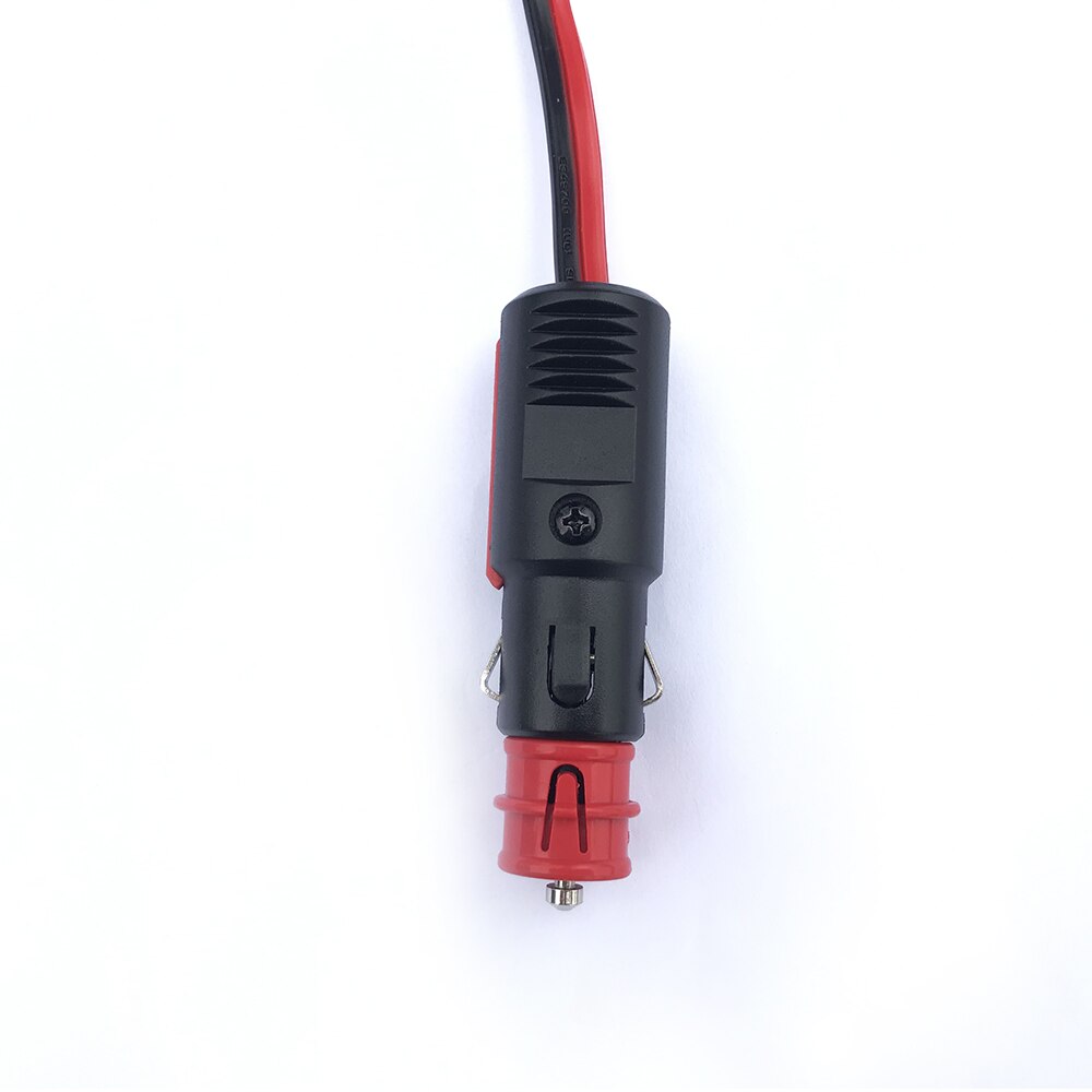 Extend Cable Red and Black Parallel Wire Battery Connector Solar panel 12V 24V Batteries Male Plug to Car Cigarette Lighter