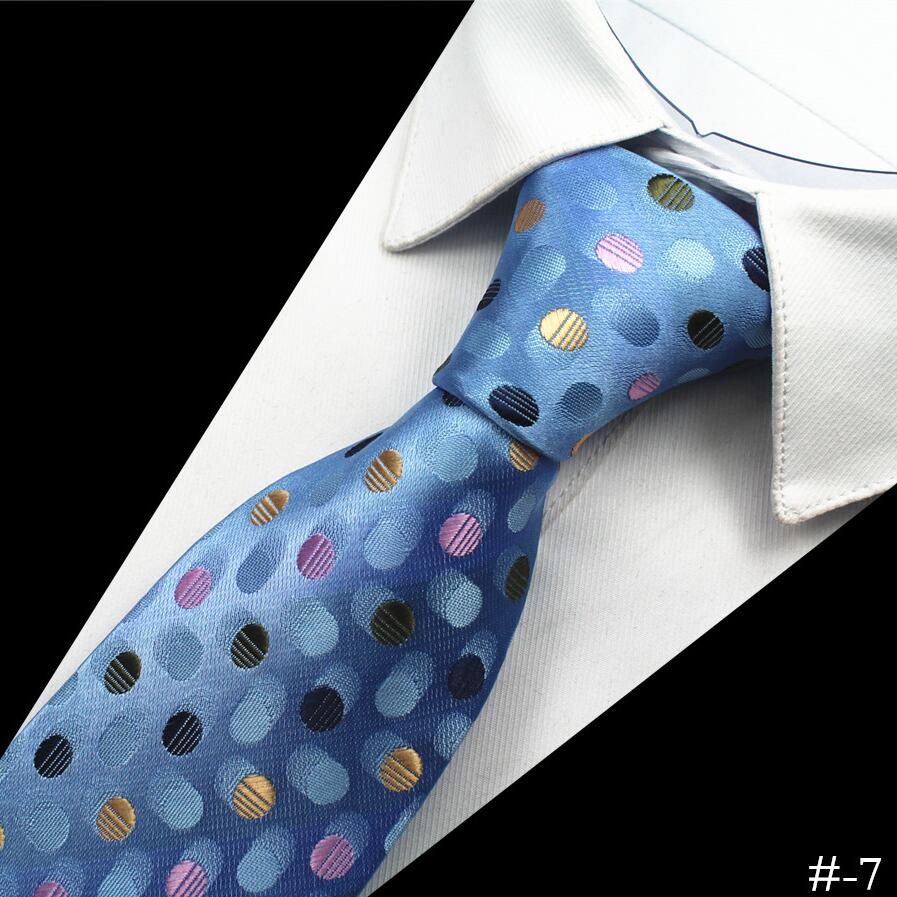 Ricnais – cravates à carreaux et à rayures pour hommes, 1200 aiguilles de , 100% soie, vêtements classiques pour Business, mariage: 07